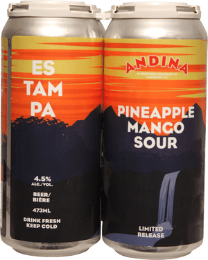  Andina Brewing Estampa Mango Pineapple Sour 4 Pack 473ml