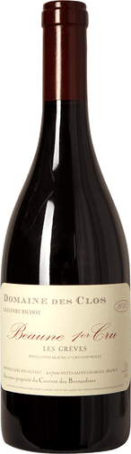 Domaine des Clos 2022 Beaune "Les Greves" 1er Cru 750ml