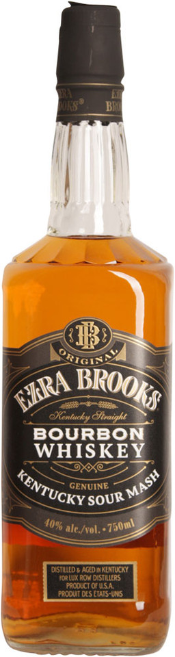 Ezra Brooks Bourbon 750ml 