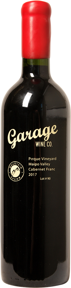 Garage Wine Co 2017 "Pirque Vineyard" Cabernet Franc Lot #90 750ml