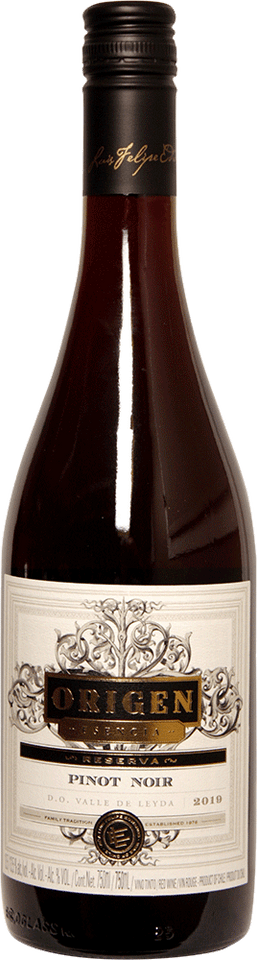 Origen 2019 Reserva Pinot Noir 750ml