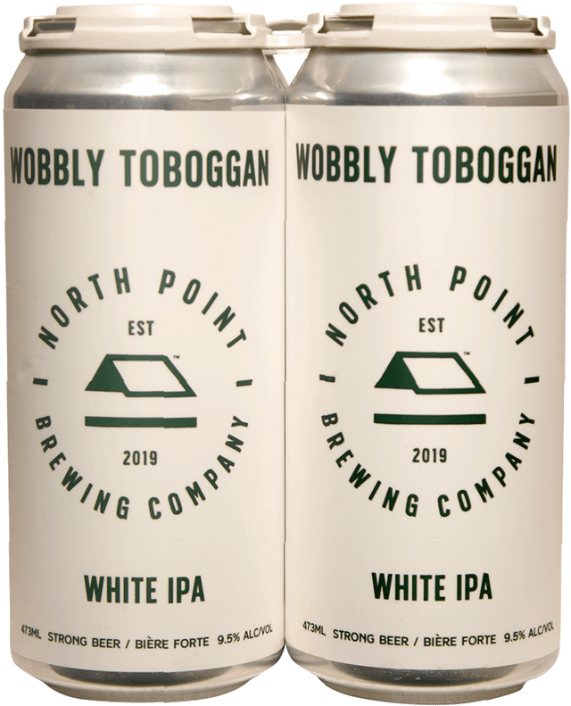 North Point Wobbly Toboggan IPA 4 Pack 473ml