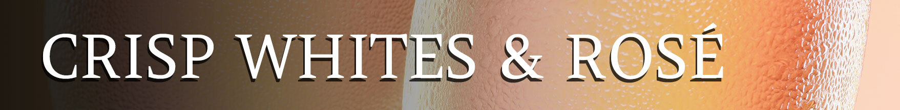 CRISP WHITES AND ROSE BANNER