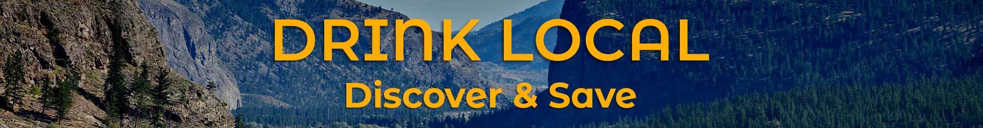 DRINK LOCAL BANNER BC WINE SALE