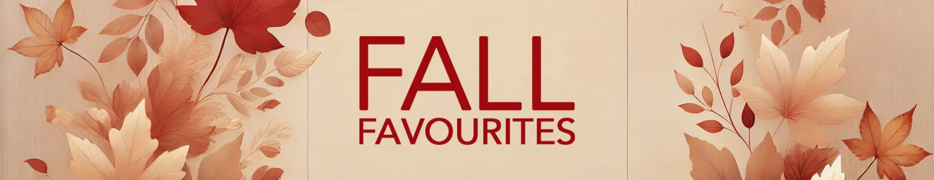 FALL FAVES 2026 BANNER