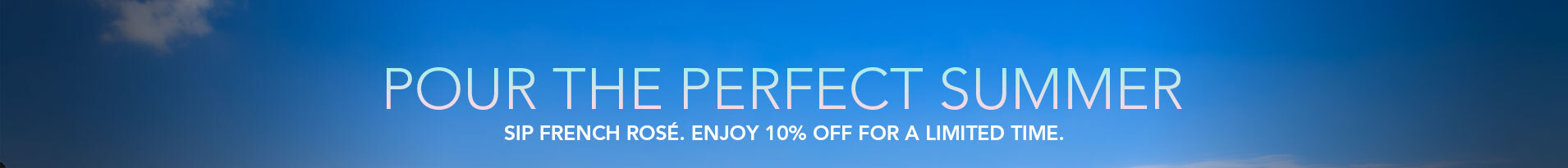 FRENCH ROSE SALE BANNER