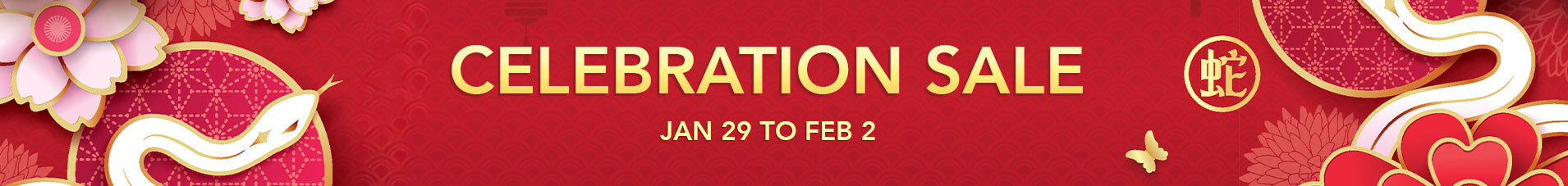 LUNAR NEW YEAR SALE