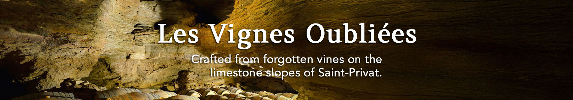 Les Vignes Oubliees banner