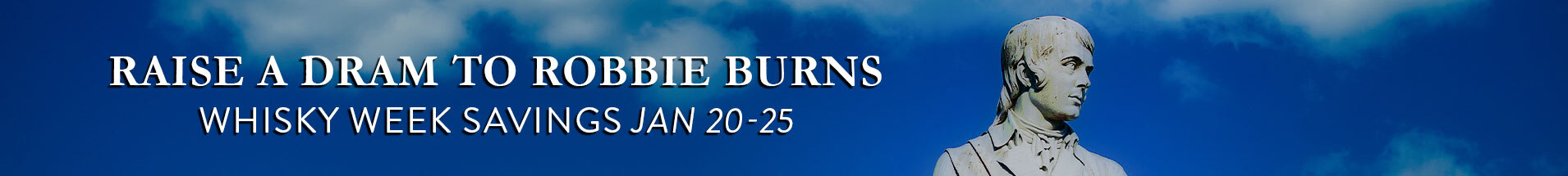 ROBBIE BURNS SALE BANNER