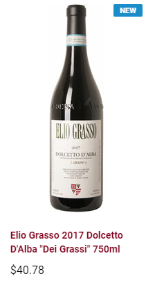 Elio Grasso 2017 Dolcetto D'Alba "Dei Grassi" 750ml