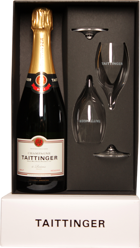 TAITTINGER CHAMPAGNE BRUT RÉSERVE 750ml Buy Taittinger Brut Reserve - Ideal for Champagne Gift