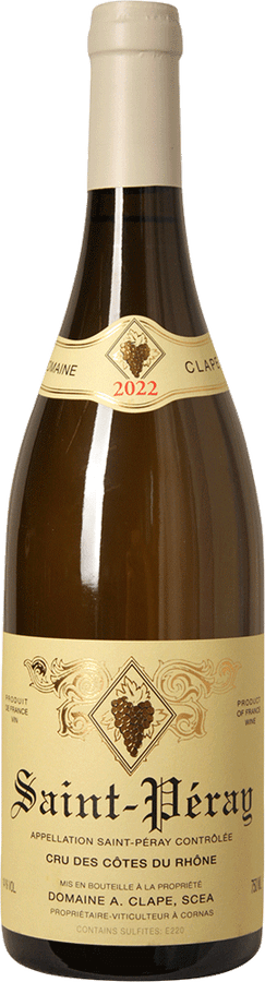 Domaine Clape 2022 Saint Peray Blanc 750ml