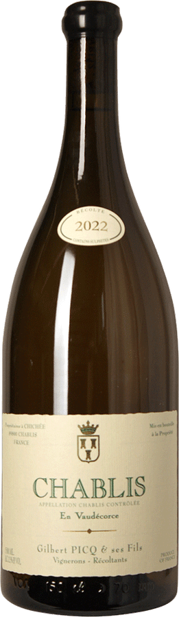 Gilbert Picq 2022 Chablis "En Vaudecorce" 1.5L