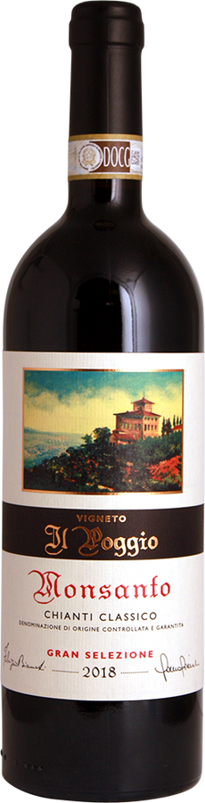 Castello di Monsanto 2018 Chianti Classico "Il Poggio" Gran Selezione 750ml