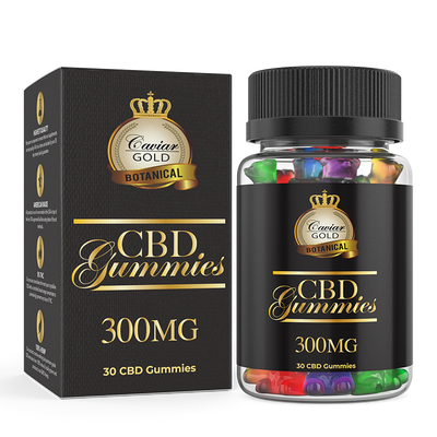 Caviar Gold 300mg CBD Gummies