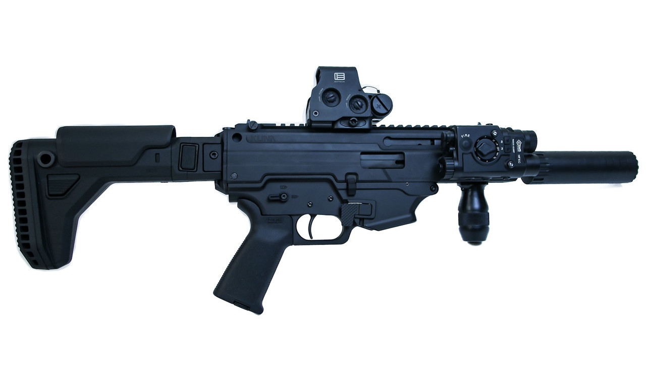 Billet Aluminum KUNA Lower - Scorpion Mag Push Button Release and