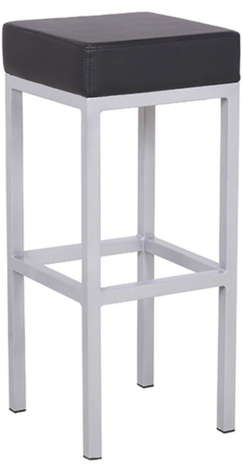 Cube Bar Stool Black