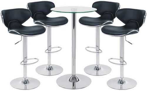 Carcaso Bar Stool and Como Table Package