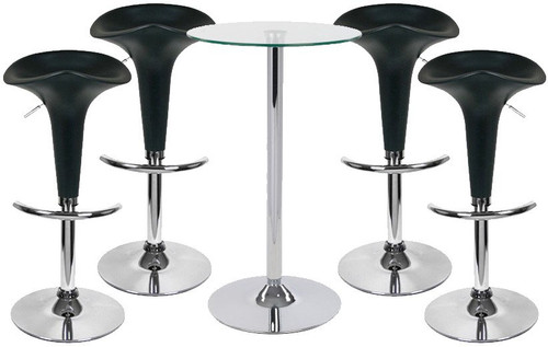 Pod Bar Stool and Como Table Package