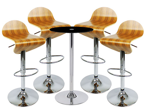 Abele Bar Stool and Como Table Package