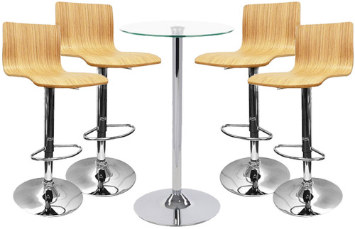 Venezia Bar Stool and Como Table Package