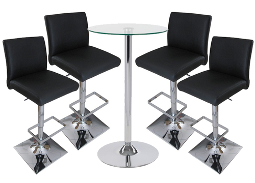 Snella Bar Stool and Como Table Package