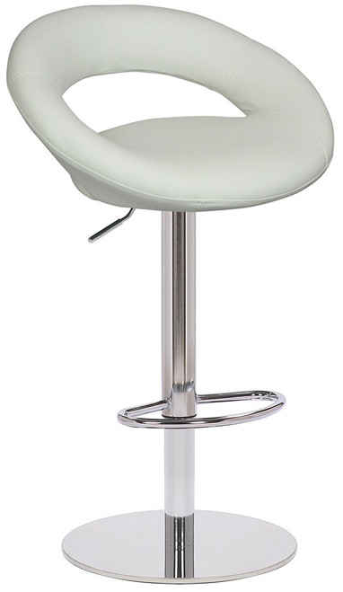 Deluxe Sorrento Kitchen Bar Stool White