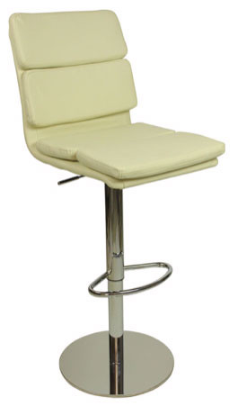 Deluxe Moderno Bar Stool Cream