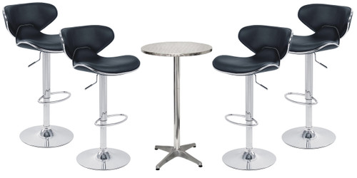 Carcaso Bar Stool and London Table Package