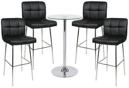 Allegro Fixed Height Bar Stool and Como Table Package