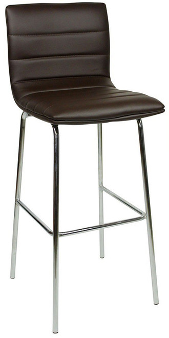 Aldo Fixed Height Bar Stools Brown