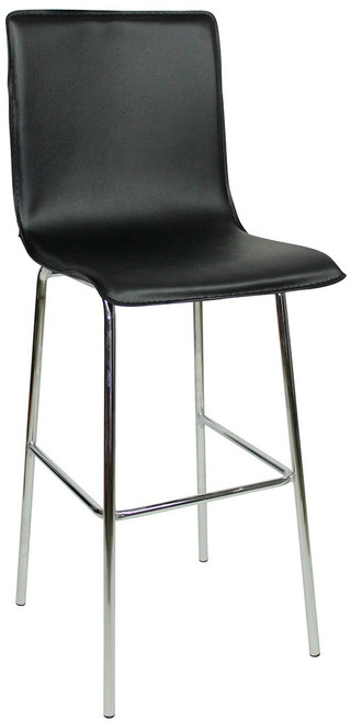Giola Fixed Height Bar Stools Black