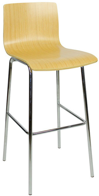 Venezia Fixed Height Bar Stools Oak