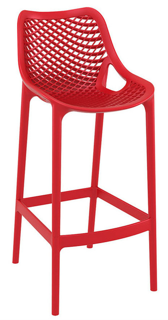 Spring Bar Stool Red