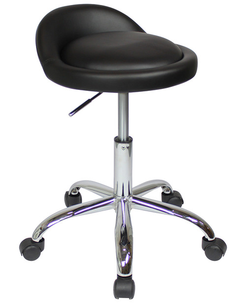 Sofia Chair With Wheels Black