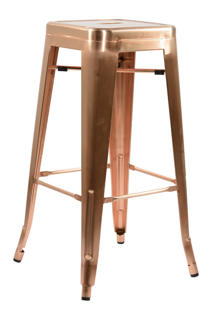 Copper Tolix Bar Stool