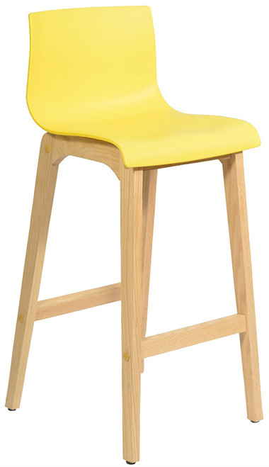Yellow Mela Bar Stool