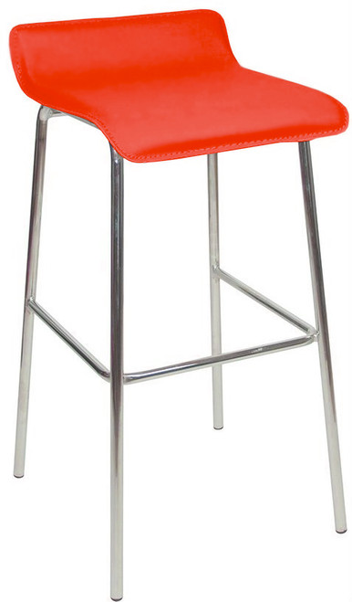 Baceno Fixed Height Bar Stools Red
