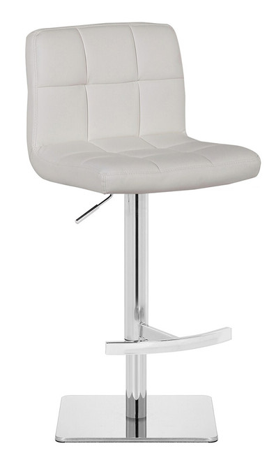 Deluxe Allegro Crescent Bar Stool White