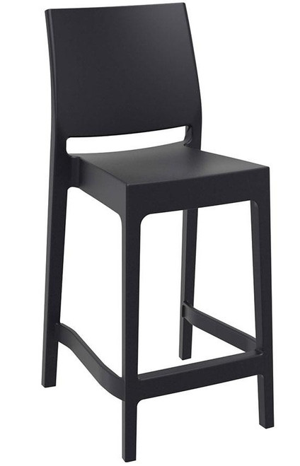 Maya 65 Bar Stool Black