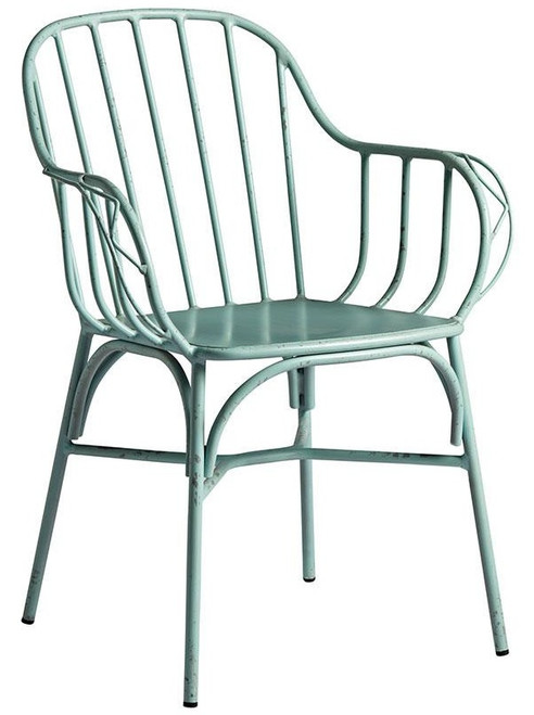 Denver Arm Chair Retro Light Blue
