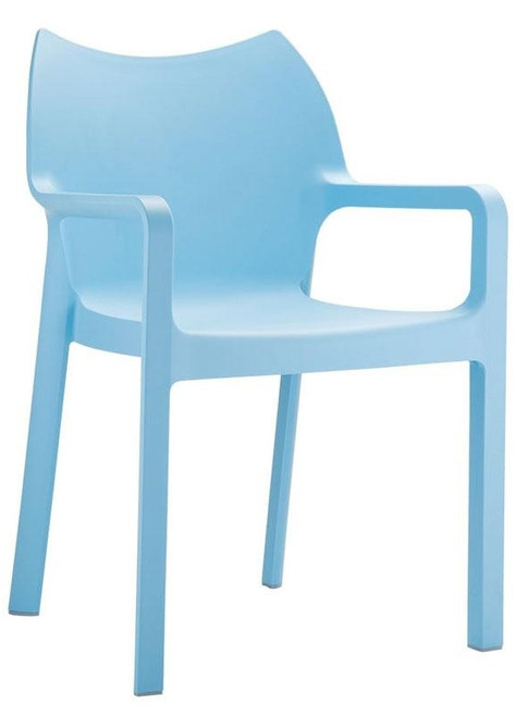 Diva Arm Chair Light Blue