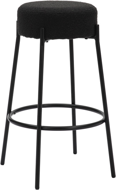 Rotonda Boucle Bar Stool Black