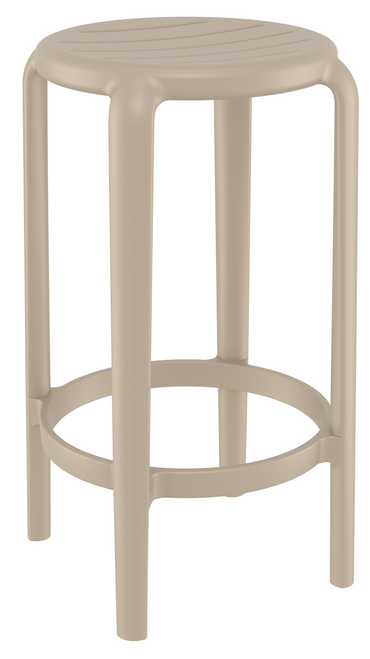 Tom 65 Bar Stool Taupe