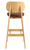 Relish Bar Stool Natural Oak with Vintage Tan Seat Pad