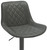 Torino Bar Stool Black with Black Frame