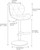 Monza Bar Stool White