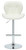 Monza Bar Stool White