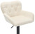 Varenna Bar Stool Cream with Black Frame