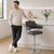 Concorde Bar Stool Charcoal